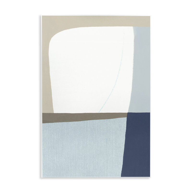 Plaque murale géométrique à écoulement naturel, design par Hannah Dawson, H 19 po x l 13 po