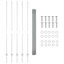 160 cm H x 1000 cm W Steel Border Fencing