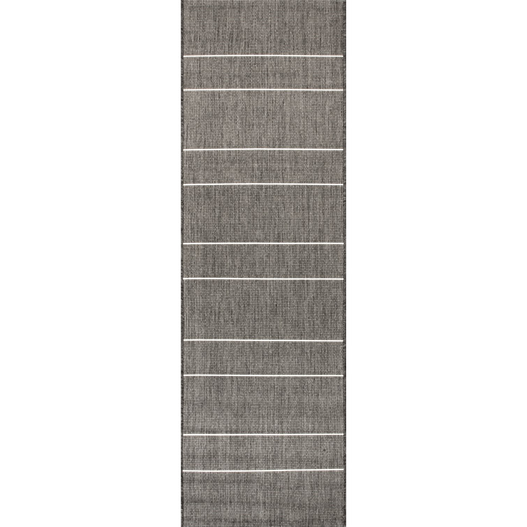 Reardon Striped Indoor / Outdoor Rug
