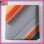 Couvre-lit matelassé orange à rayures diagonales toutes tailles-126343082