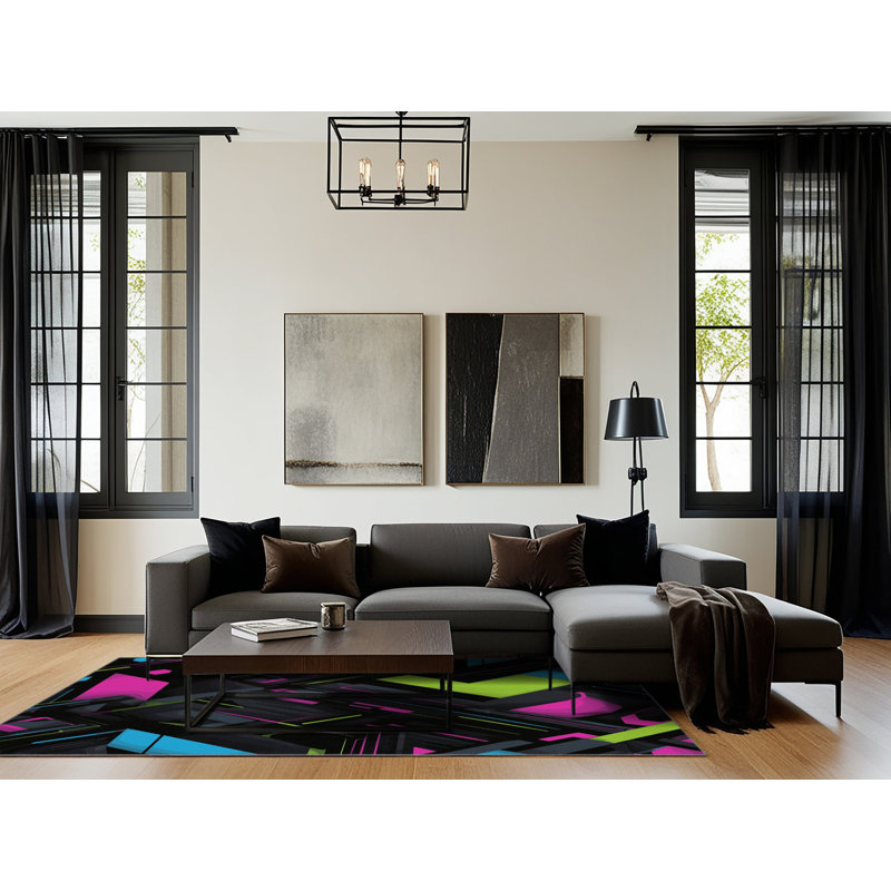 Cosmic Nexus Rug, Rectangle 8' x 10'