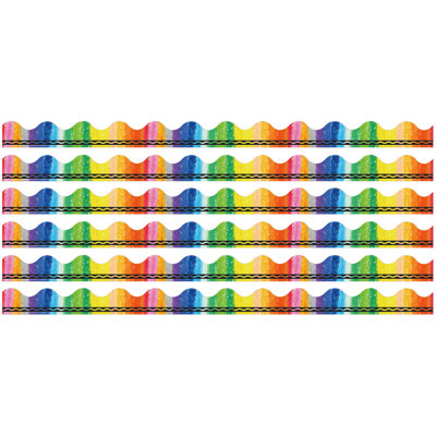 Crayola Rainbow Deco Trim