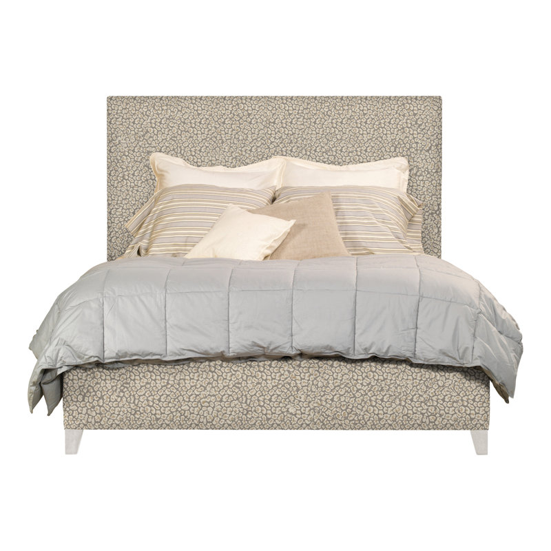 Lit Grace / Griffin, Casablanca, Chenille Crypton® ardoise Nomad, Grand lit