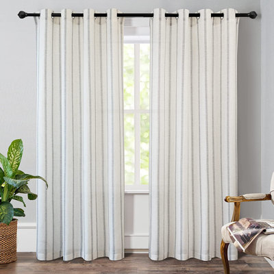 Jeanenia Linen Blend Curtain