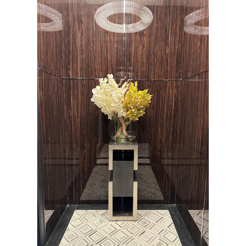 Vandas and Cymbidiums Centerpieces in Vase
