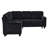 L-Shaped Sofa With Pull Out Sofa Bed, Sleeper Sofa Couch Bed With Storage Seat, 5 Seat Sectional Sofa Bed With Usb, Sectional Sofa Couch For Living Room-1195657667