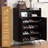 2-Door Slatted Traie 2 Hooks Tall Legs 26.8" Width-124513391