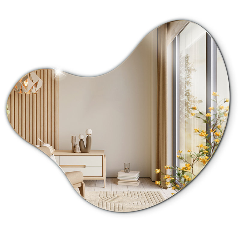 Bauko Novelty Wall Mirror, 58cm x 57.5cm