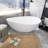 63'' x 37'' Soaking Solid Surface Bathtub