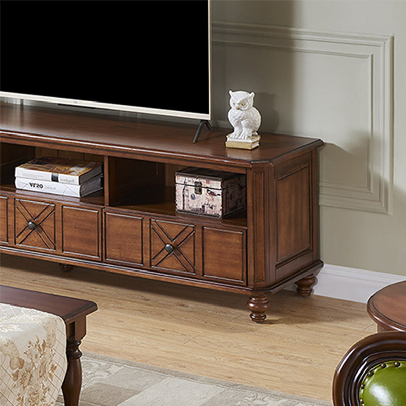 Meuble télé et table basse de style américain rétro