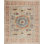Oriental Hand-Knotted Wool Ivory / Rust Area Rug