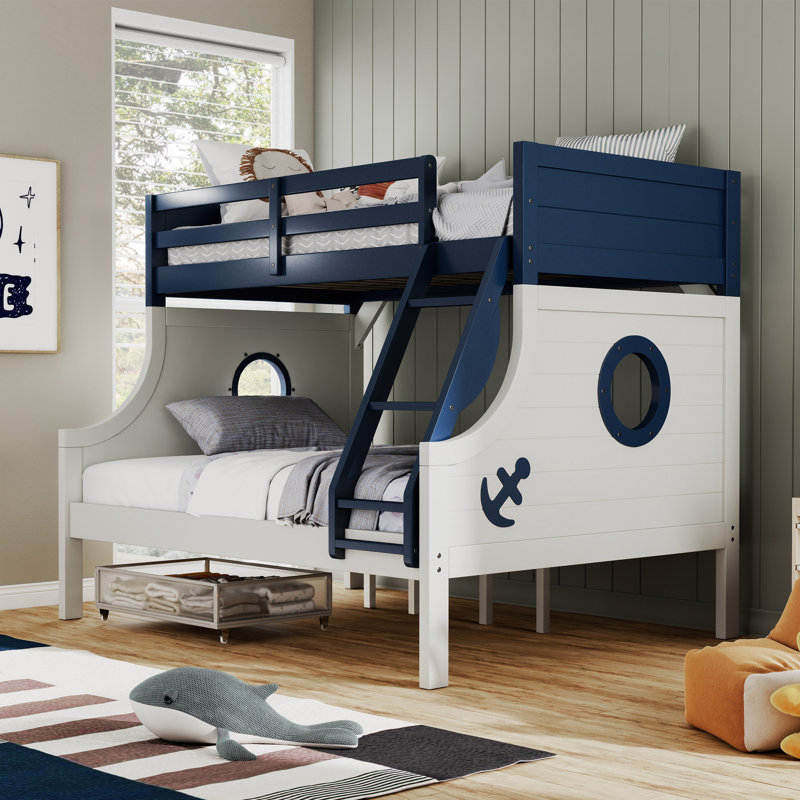 Evie Bunk Bed, Dark Blue