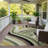 Machine Washable Indoor/Outdoor Chantille ACN2467 Mid-Century Modern Rug-478137761-478137769