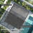 Domi Patio Outdoor Aluminum Louvered Pergola-128832044-128832049