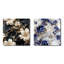 Motif de marbre victorien Opulence - ensemble de collage abstrait botanique carré de 2-101846335-101846331