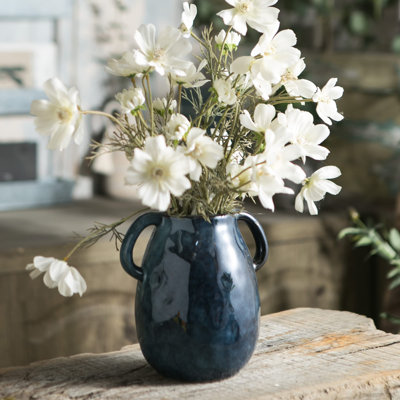 Ceramic vase with 2 handles