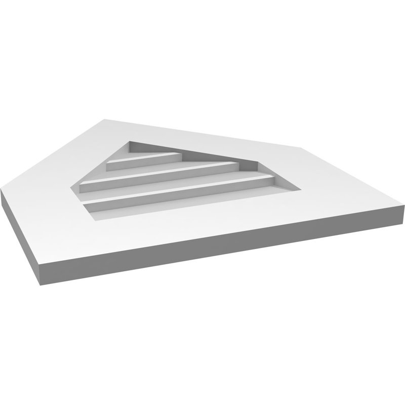 Ventilateur à pignon en uréthane non-fonctionnel Signature, H 20 po x l 18 po x P 1 po