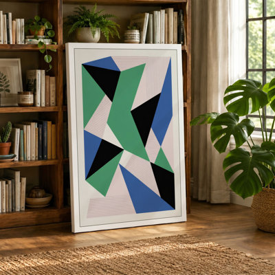 Angular Forms Geometric - Wrapped Canvas