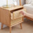 Pure Solid Wood Bedside Cabinet Modern Simple Nightstands