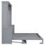 Grand lit escamotable avec tablette et bureau, cadre de lit mural peu encombrant, fabrication en bois massif, lit pliant pour la maison-1800775313