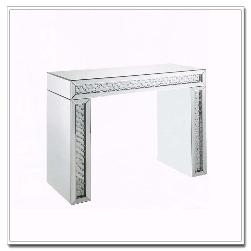 Bureau de coiffeuse avec tabouret Nysa