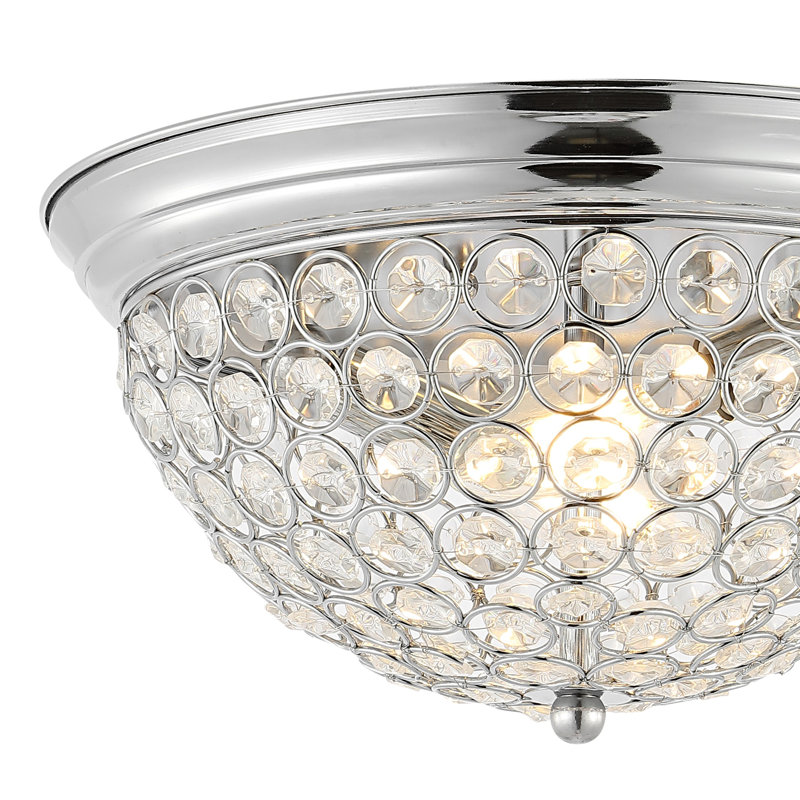 Friedly Crystal Flush Mount
