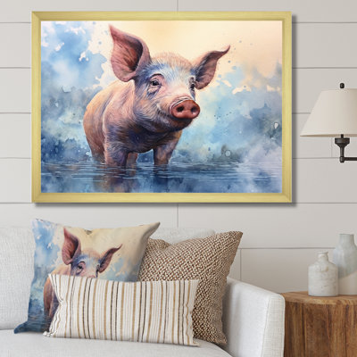 Sweet Piglette sur toile