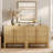 2 Piece Kid Dresser Set For Bedroom, Set Of 2 Baby Dresser With 6 Drawers,Mid Century Modern Wooden Closet Storage Organizer For Nursery, Living Room, Hallway-1465974248