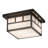 Almont Glass Flush Mount