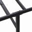 Base de lit pliante en métal avec sommier tapissier de 14 po de hauteur