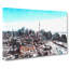 Snowy Toronto Painting - Wrapped Canvas-56654264