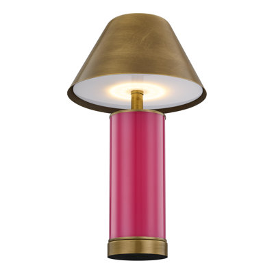 Molly 1-Light Portable Rechargeable LED Table Lamp