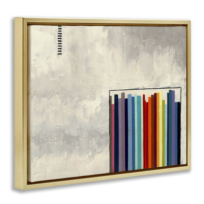 «Rainbow Shapes over Canvas» par Laura Van Horne