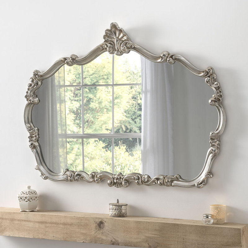 Duck Accent Mirror, Silver