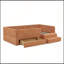 Lit pour enfant multifonctionnel simple et confortable avec garde-corps et rangement-451294049