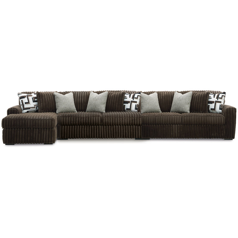 Canapé modulaire 3 pièces avec méridienne Midnight-Madness