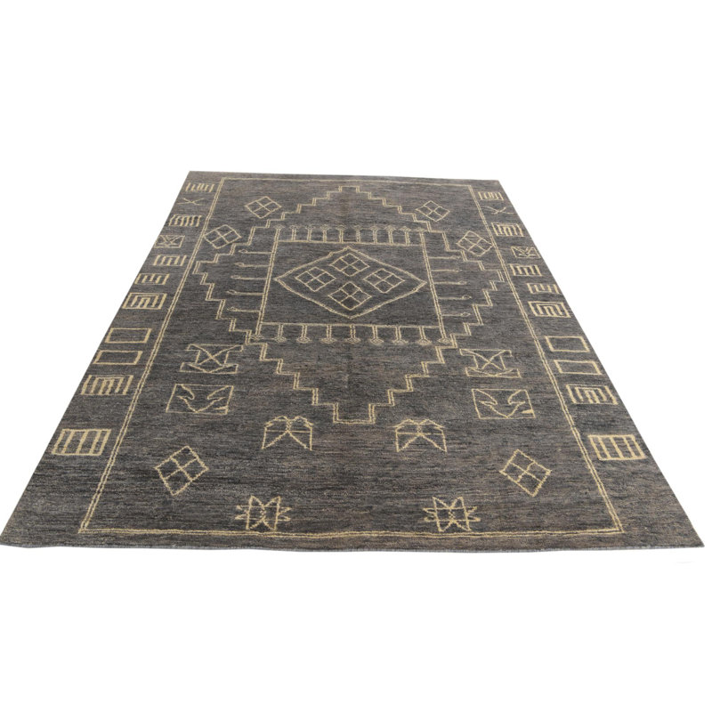 Tapis gris foncé Howard