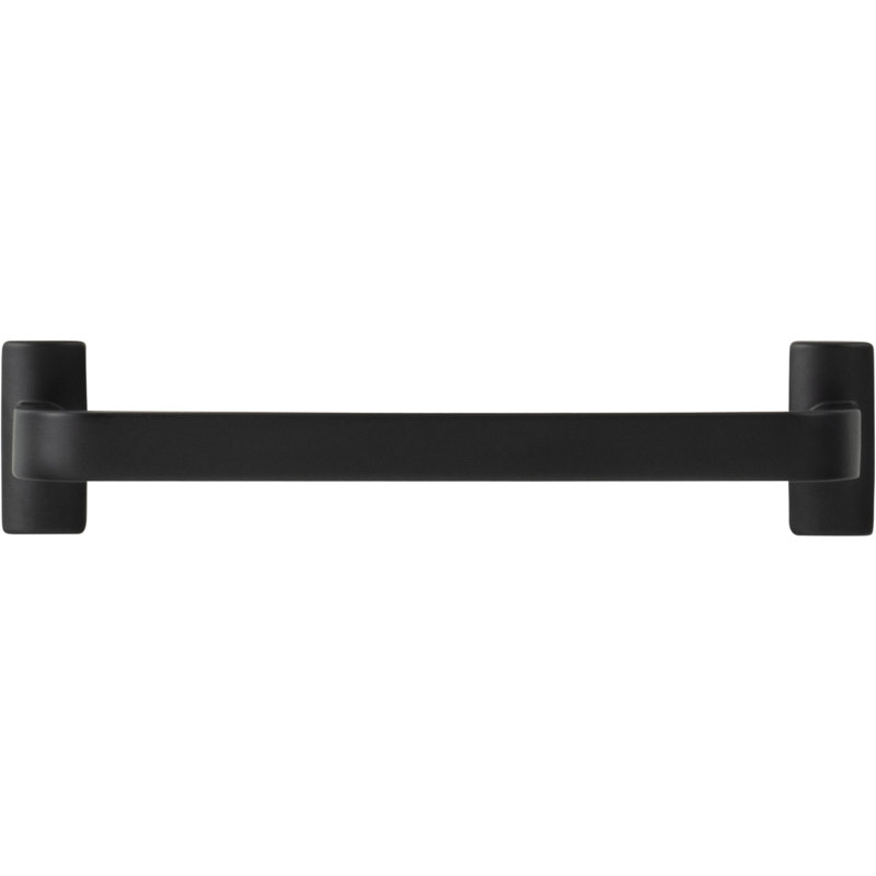 Harrison Bar Pull, Flat Black, 5 1/16" Center to Center