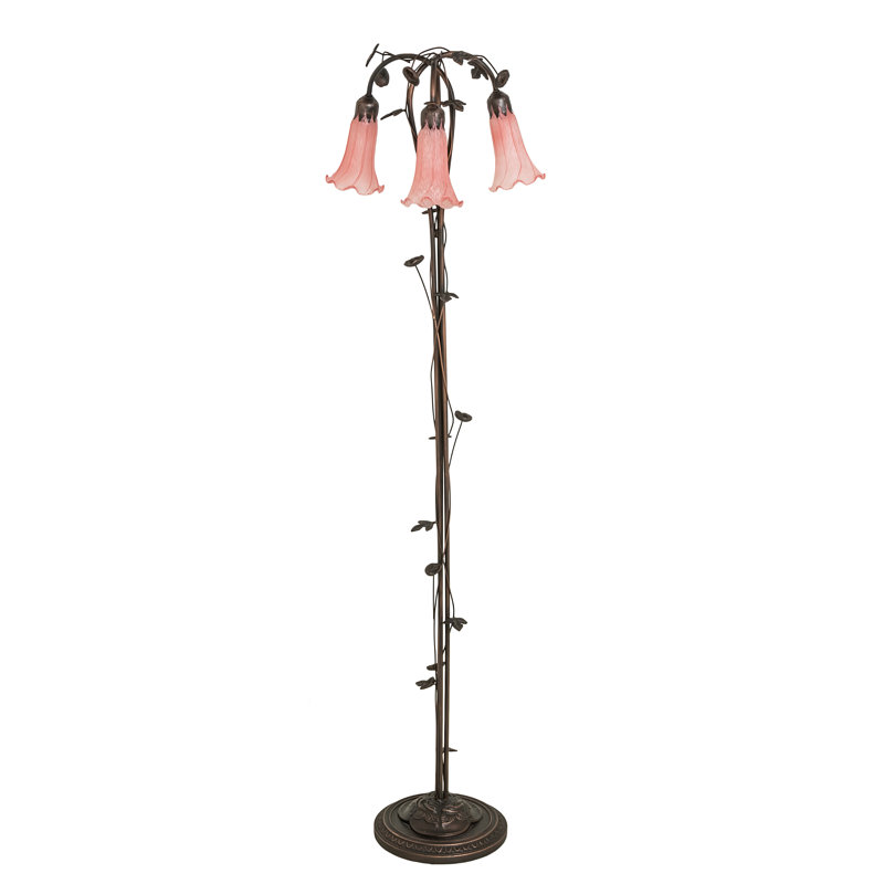 Sinagra Tree Floor Lamp, Pink