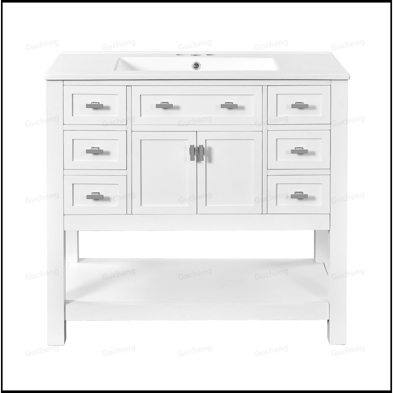 Meuble-lavabo 36 po avec lavabo et barre à serviettes 36 po