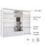 Bahos 3 Door Manufactured Wood Wardrobe-893075621-921828867