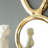 12.5" x 16" Modern Round Mirror