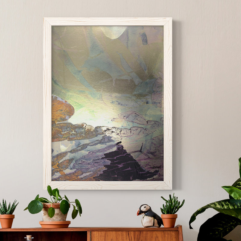 Toile encadrée de qualité supérieure Monet's Landscape, Blanc, H 24 po x l 20 po x P 1 po