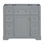 Meuble-lavabo 36 po sans lavabo, base d'armoire seulement, une armoire et six tiroirs