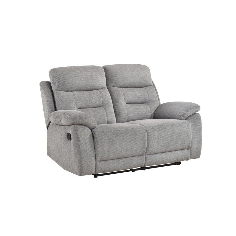 Causeuse double inclinable, Pewter