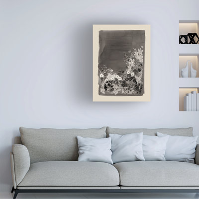 Art mural sur toile tendue - Grace Popp «English Garden S Croquis II» pour décoration de salon, de chambre à coucher ou de bureau - 18 x 24