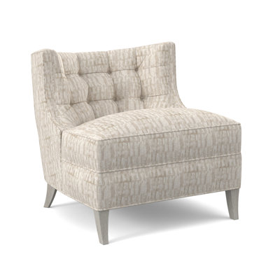 Chaise d'appoint avec coussin en polyester de 29 po de largeur Social
