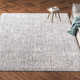 Rowe Handmade Tufted Ivory/Black Area Rug