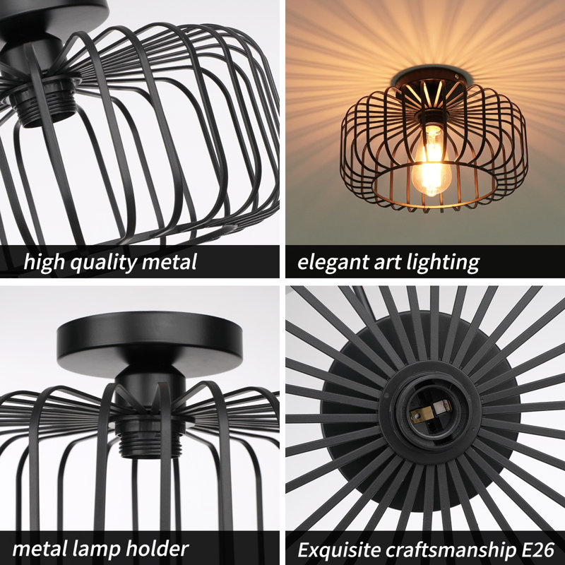 Semi Flush Mount Ceiling Light