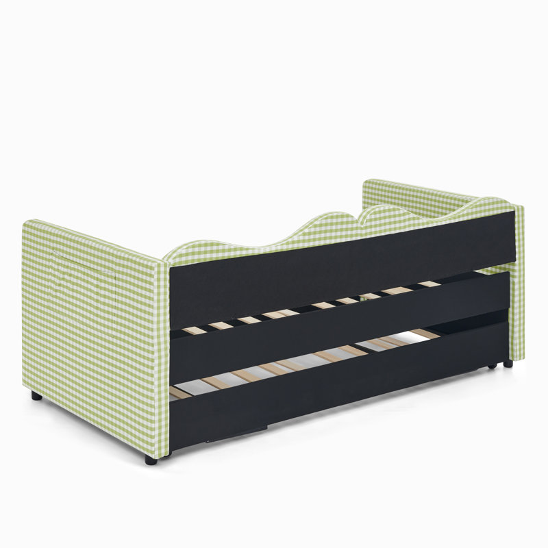 Lits avec rangement, lit de jour extensible en bois et bois aggloméré pour petites pièces